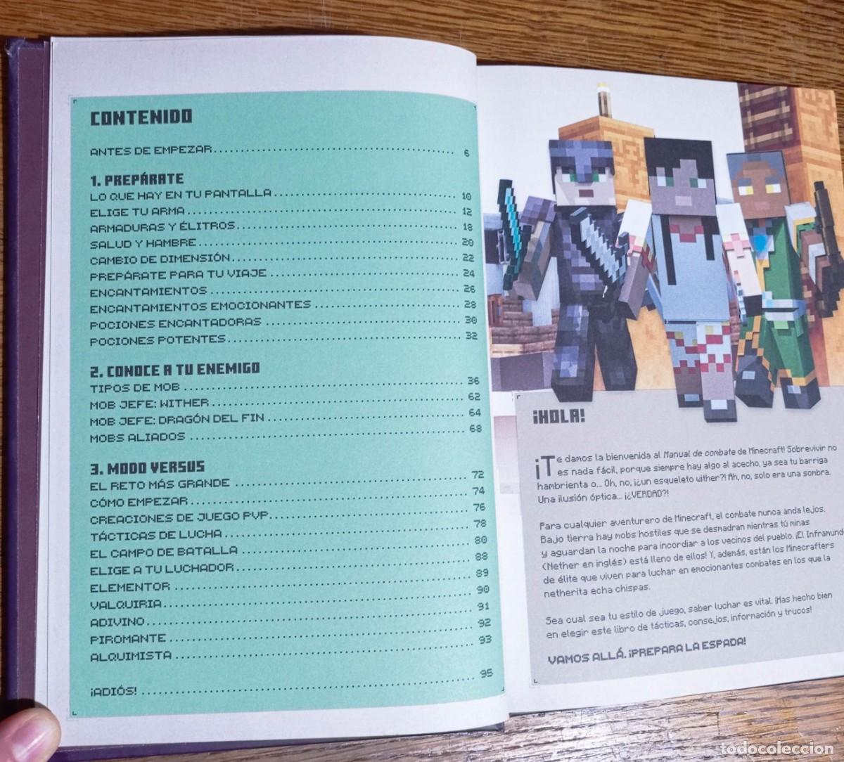 Libros: MINECRAFT MANUAL DE COMBATE HARPER COLLINS NUEVA EDICI&Oacute;N - Foto 2