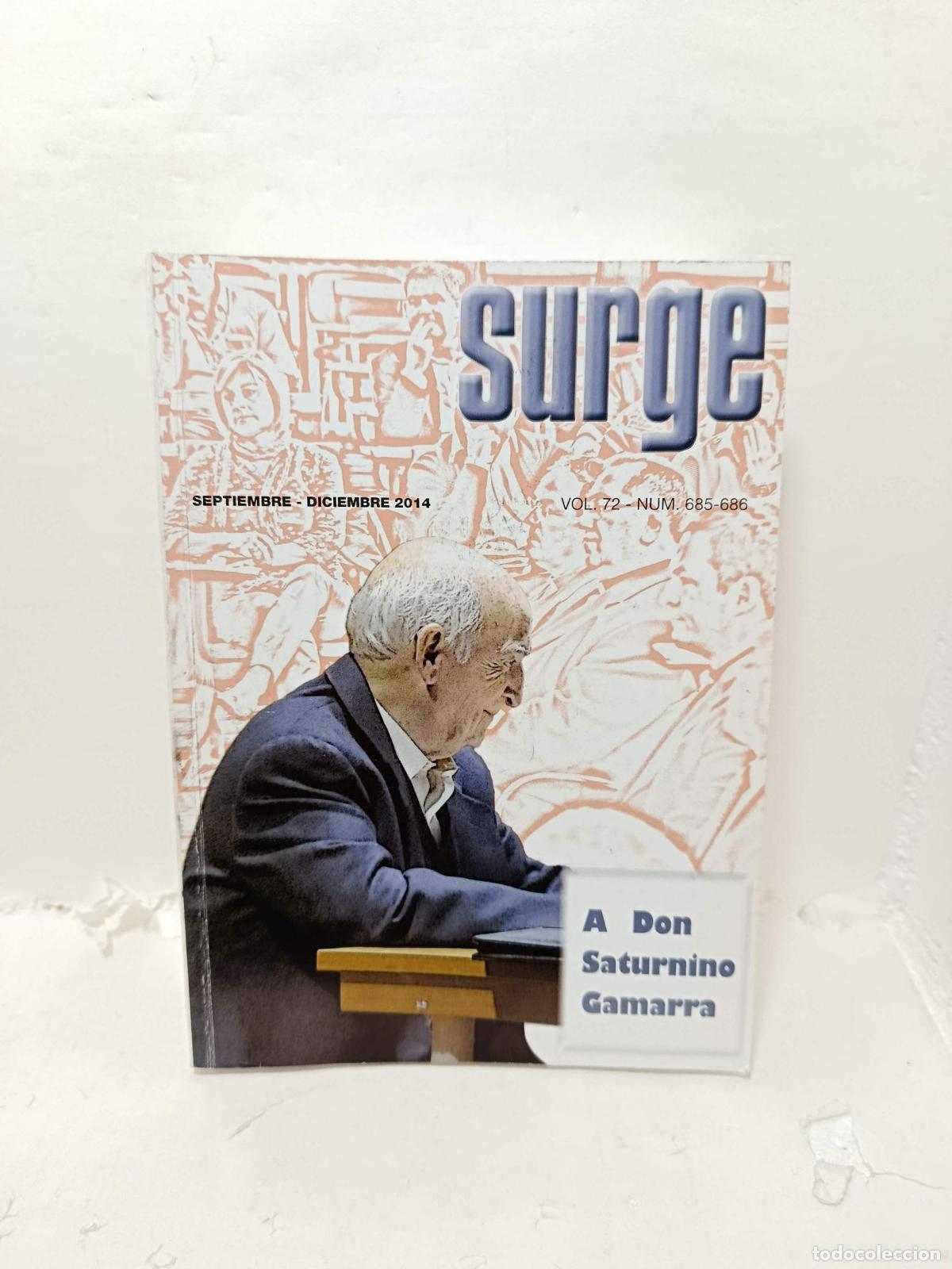 Libros: SURGE. Revista Sacerdotal espiritualidad y apostolado, Volumen 72, N&uacute;mero 685-686, Septiembre-Diciem