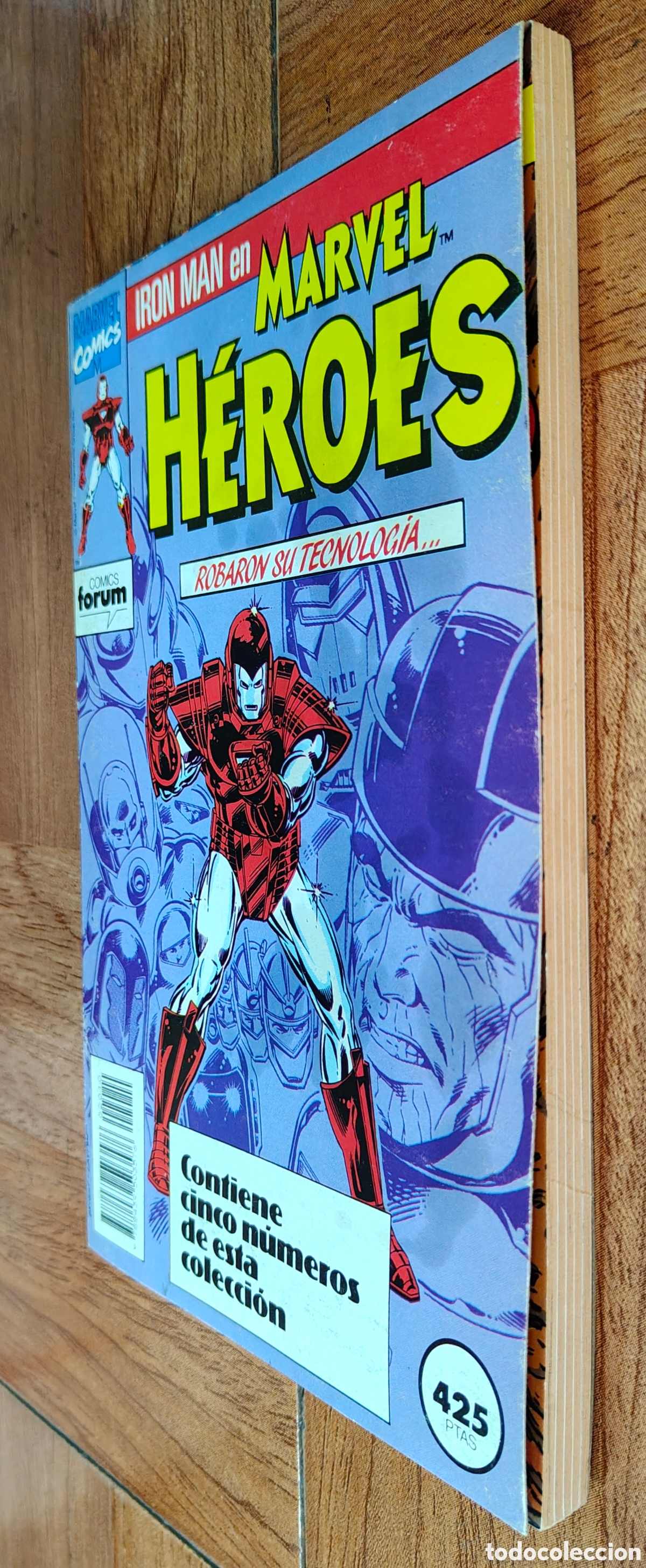 Libros: Marvel H&eacute;roes � Retapado � 5 N&uacute;meros (51 al 55) � F&oacute;rum - VV. AA. - Foto 2