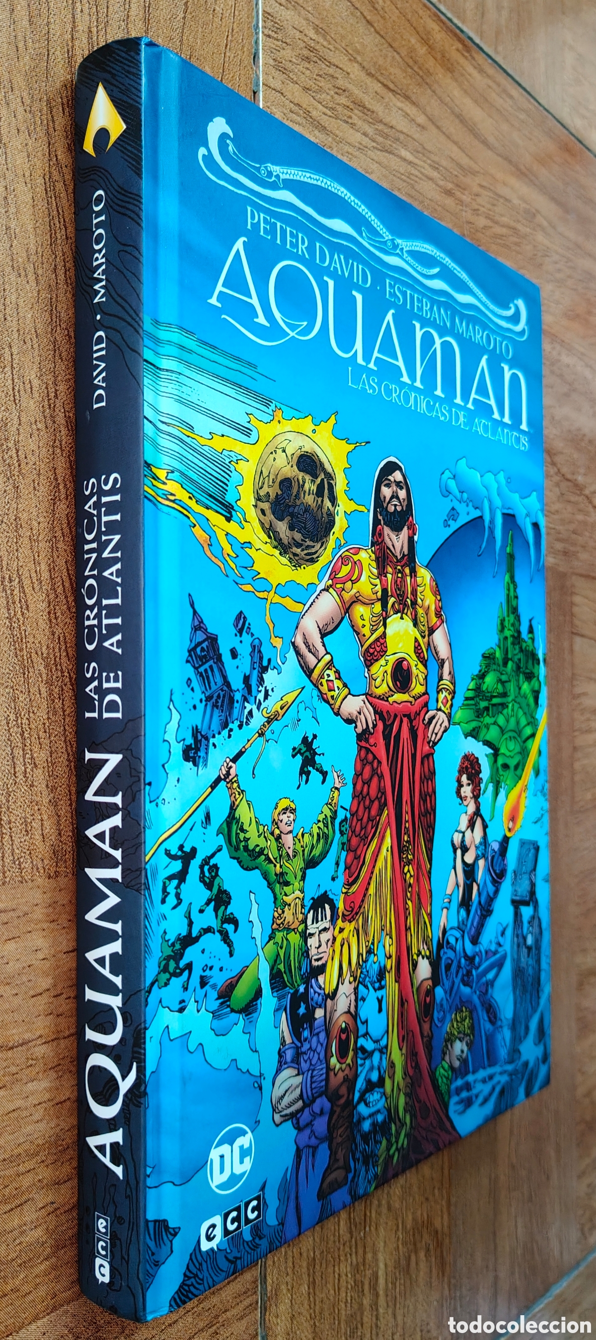 Livres: Aquaman: Las Cr&oacute;nicas de Atlantis � ECC - Peter David / Esteban Maroto