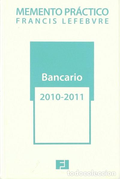 Libros: Memento pr&aacute;ctico bancario- 9788492612901