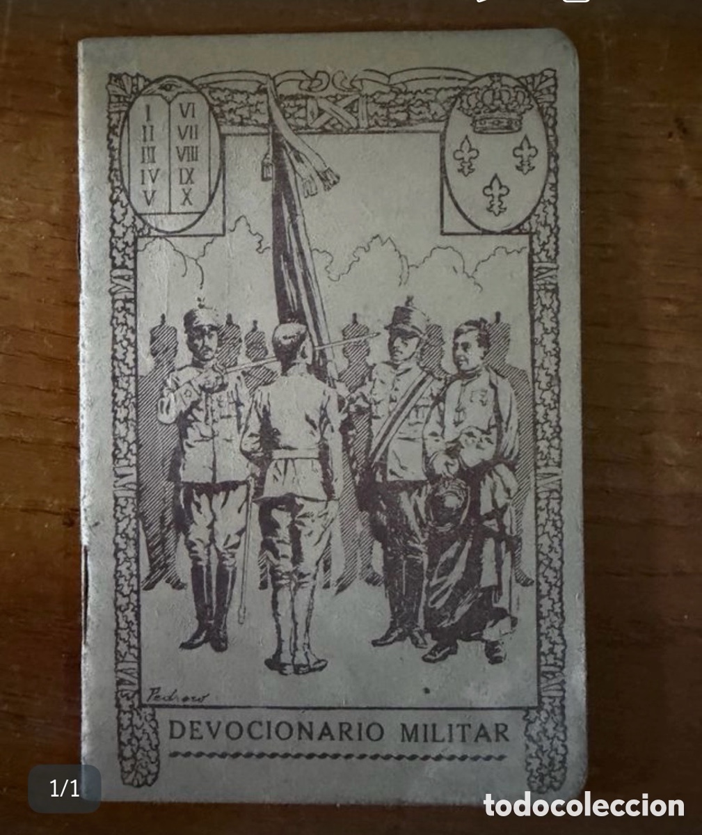 Libros: Devocionario Militar libro antiguo