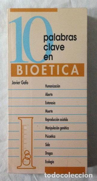 Libros: 10 palabras clave en bio&eacute;tica- 9788471518781