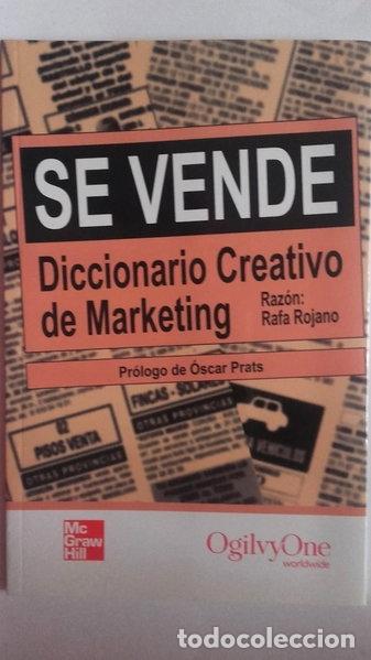 books: Se vende. Diccionario creativo de marketing- 9788448160616