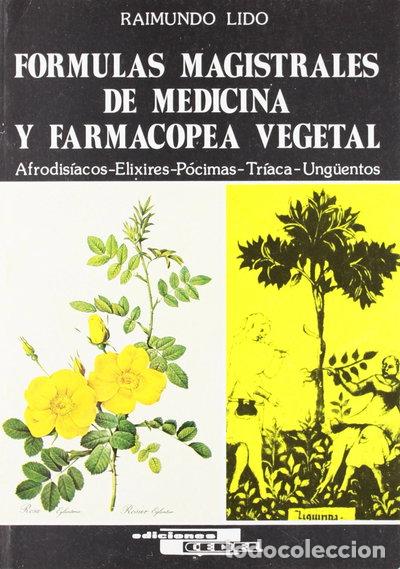 Libros: Formulas magistrales de medicina y farmacopea vegetal- 9788435205481