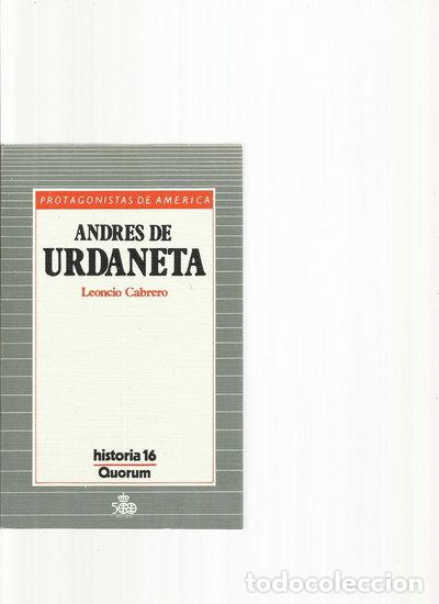 books: Andr&eacute;s de Urdaneta- 9788476790656