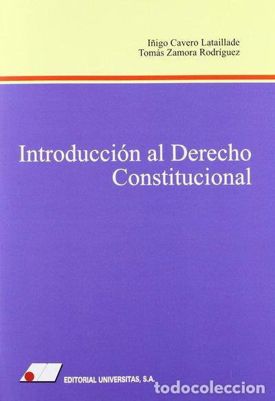 Libri di seconda mano: Introducci&oacute;n al derecho constitucional- 9788479910198