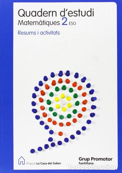 B&uuml;cher: Quadern d'estudi Matem&agrave;tiques 2 ESO- 9788479186081