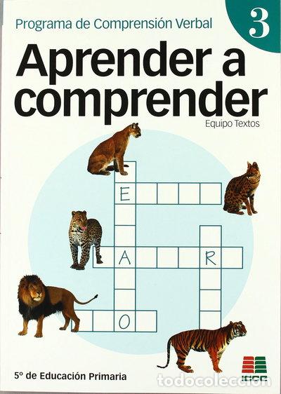 Libros: Aprender a comprender 3- 9788472782709