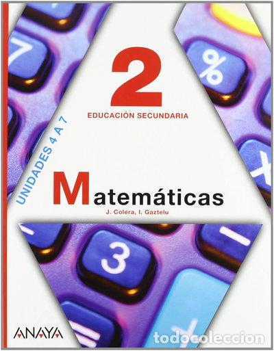 Libros: Matem&aacute;ticas 2 ESO- 9788467802238