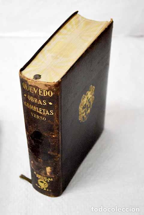 Libros: Obras completas. Verso.- Quevedo y Villegas, Francisco de