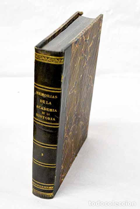 Libros: Memorias de la Real Academia de la Historia, tomo V