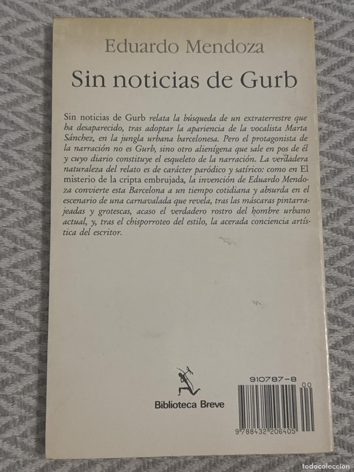 Libros: Sin noticias de Gurb - Eduardo Mendoza - Foto 3