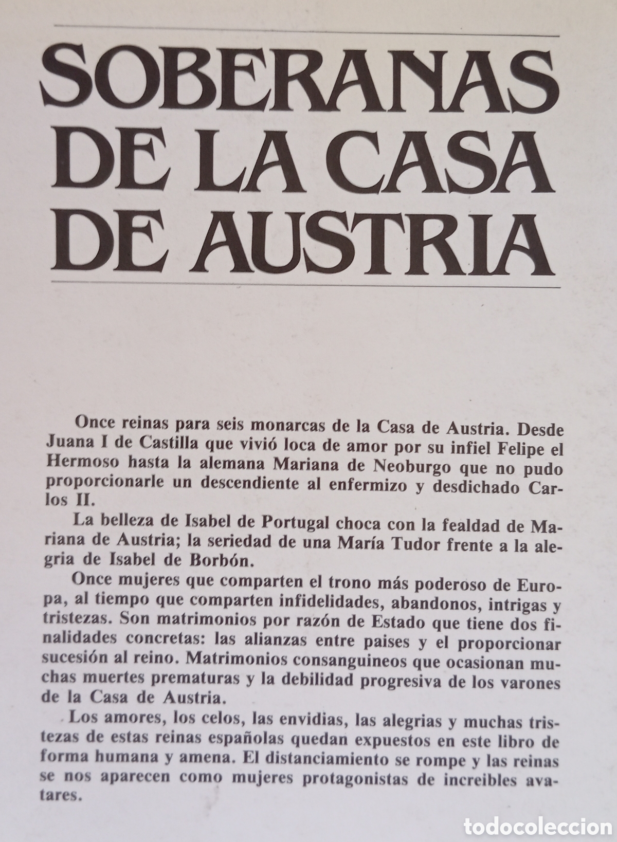 Libros: SOBERANAS DE LA CASA DE AUSTRIA JUAN MANUEL G - Foto 2