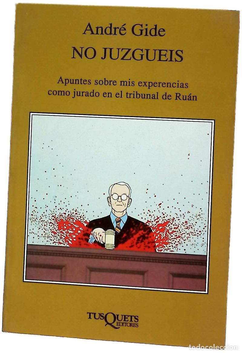 Libros: No juzgu&eacute;is - Gide, Andr&eacute;