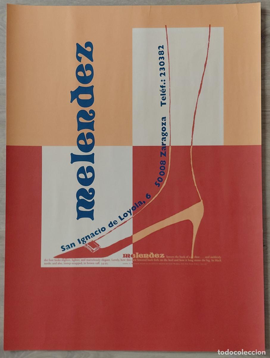 Livres: Cartel publicitario. Mel&eacute;ndez, Zaragoza -