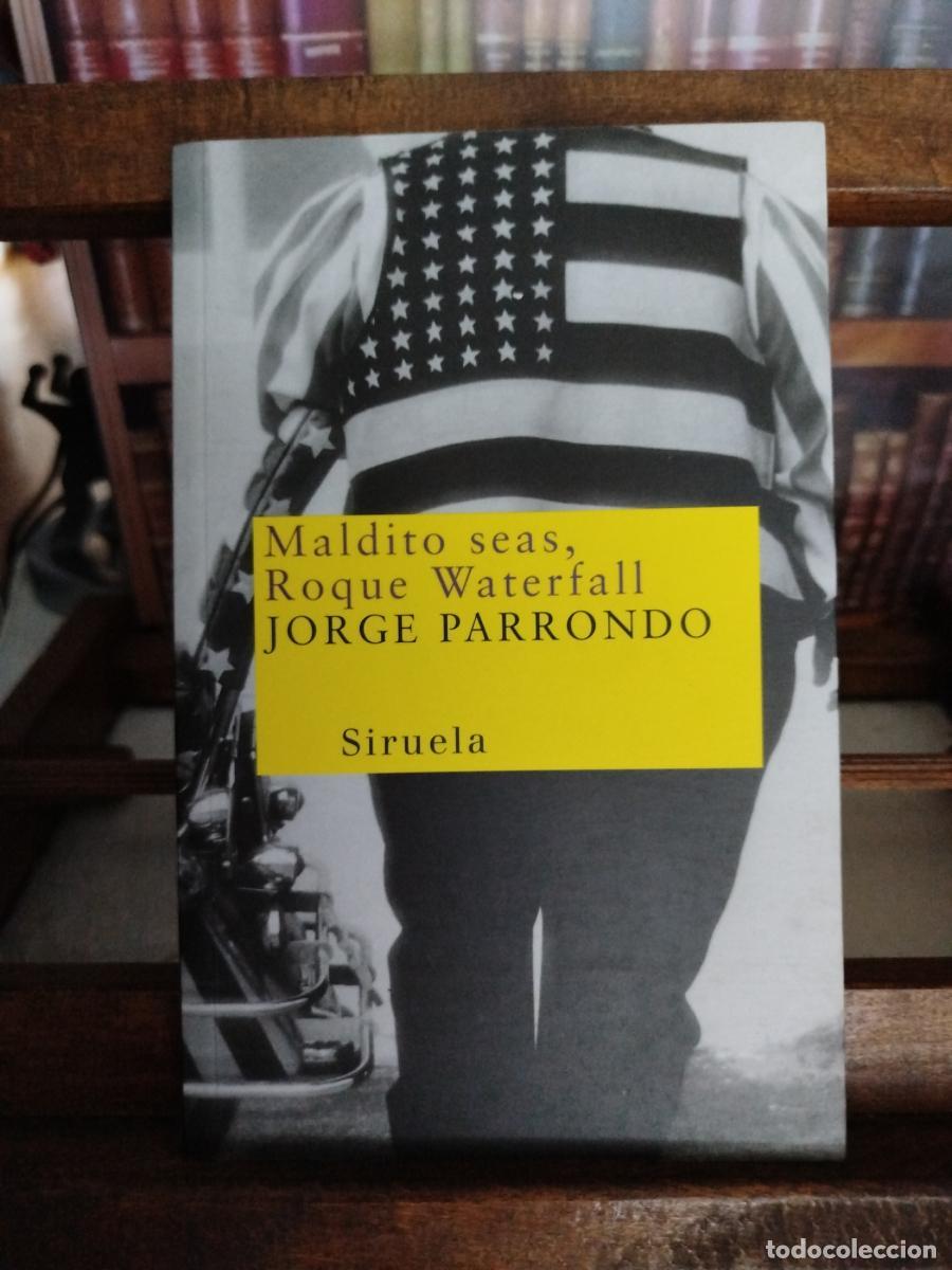 books: Maldito seas, Roque Waterfall - Parrondo, Jorge