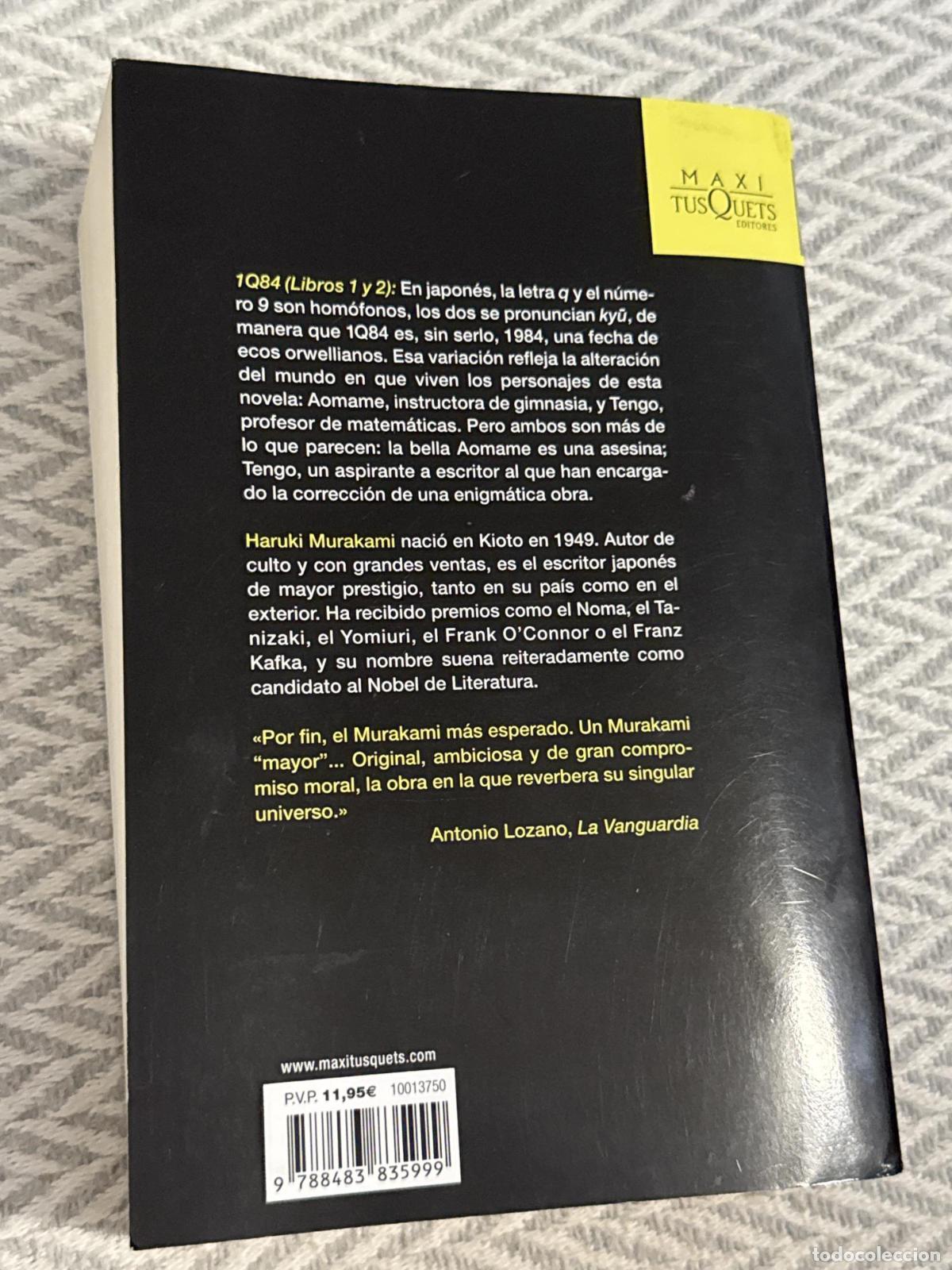 Libros: 1Q84. Libros 1 y 2 - Haruki Murakami - Foto 3
