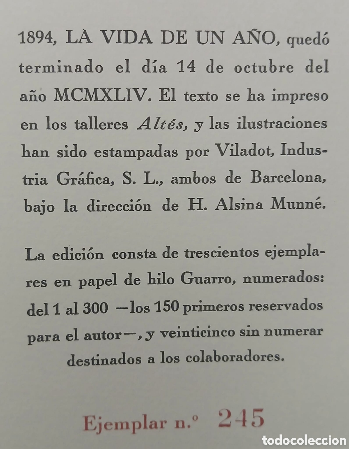 Libros: 1894 la vida de un a&ntilde;o, Agustin de Figueroa - Foto 14