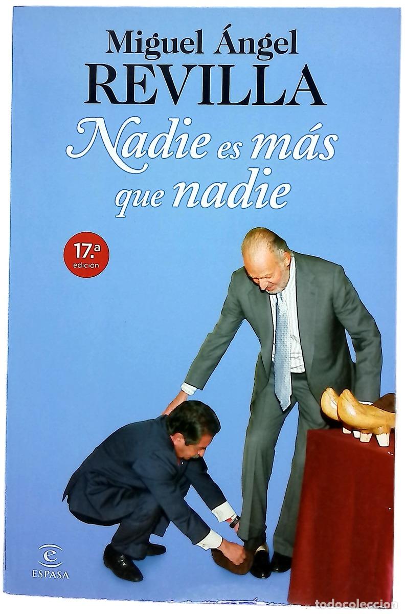 books: Nadie es m&aacute;s que nadie - Revilla Roiz, Miguel &Aacute;ngel