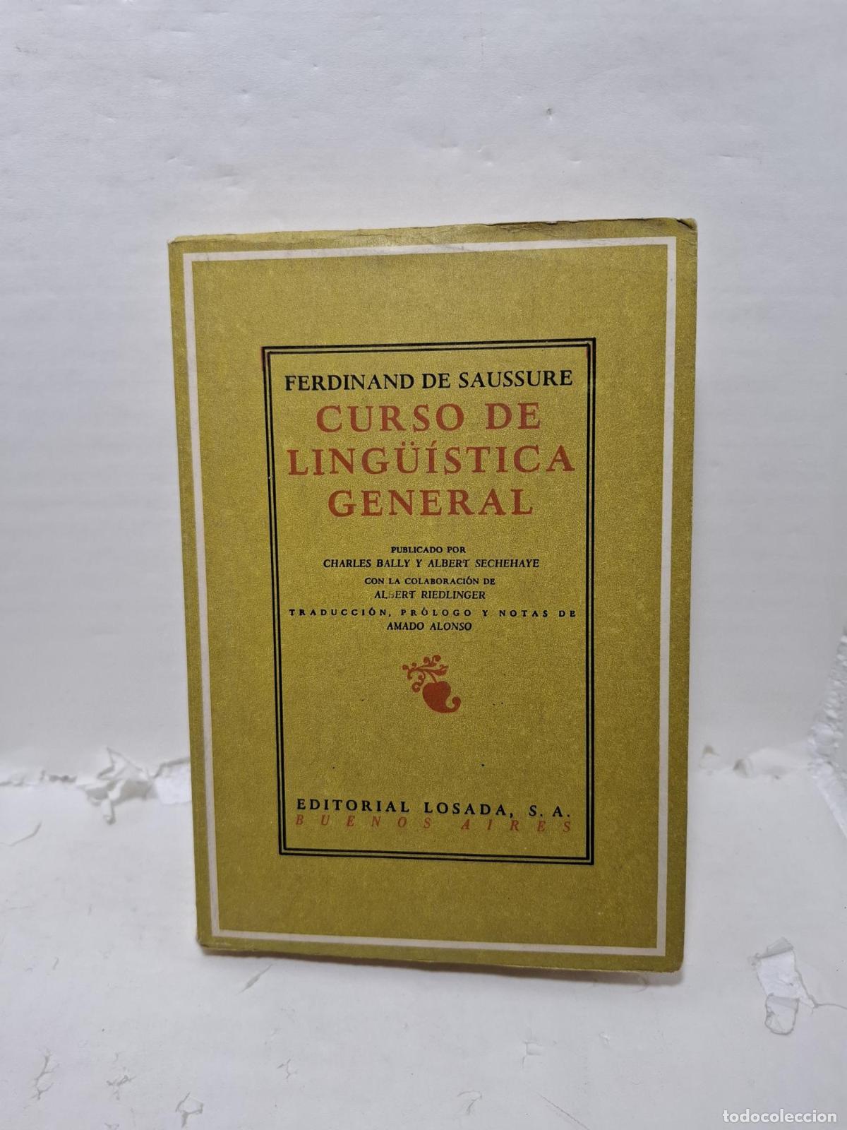 books: CURSO DE LING&uuml;&Iacute;STICA GENERAL - Ferdinand de Saussure
