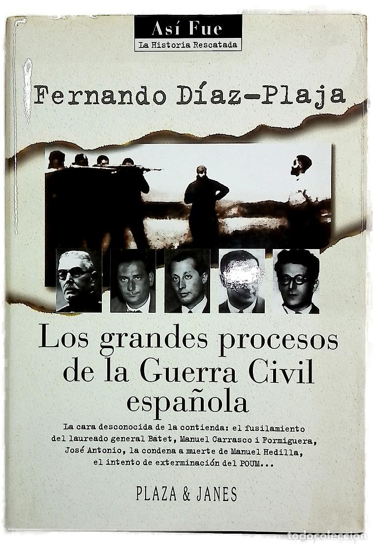 Libros: Los grandes procesos de la Guerra Civil espa&ntilde;ola