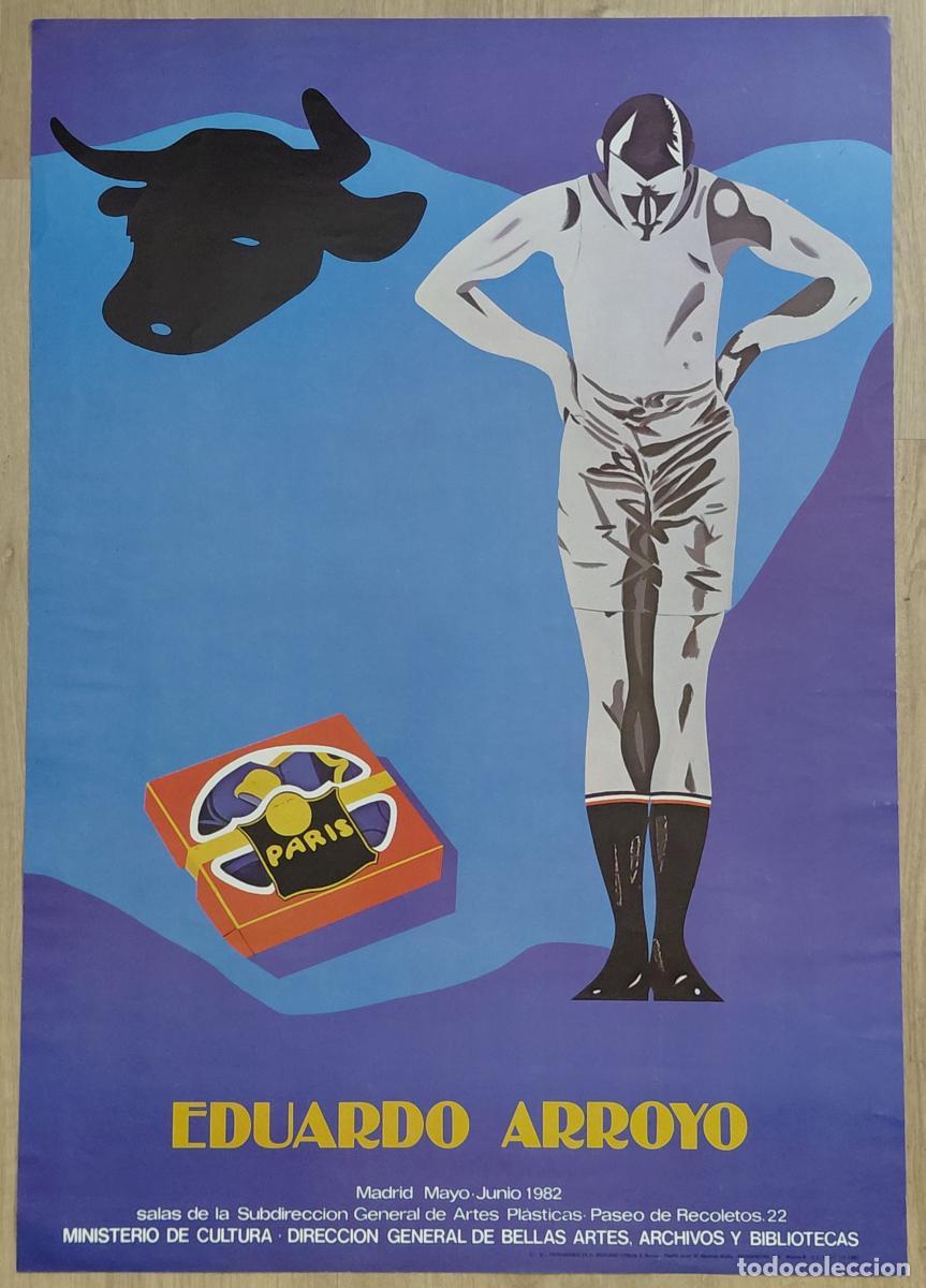 Libros: Cartel original. Eduardo Arroyo. -