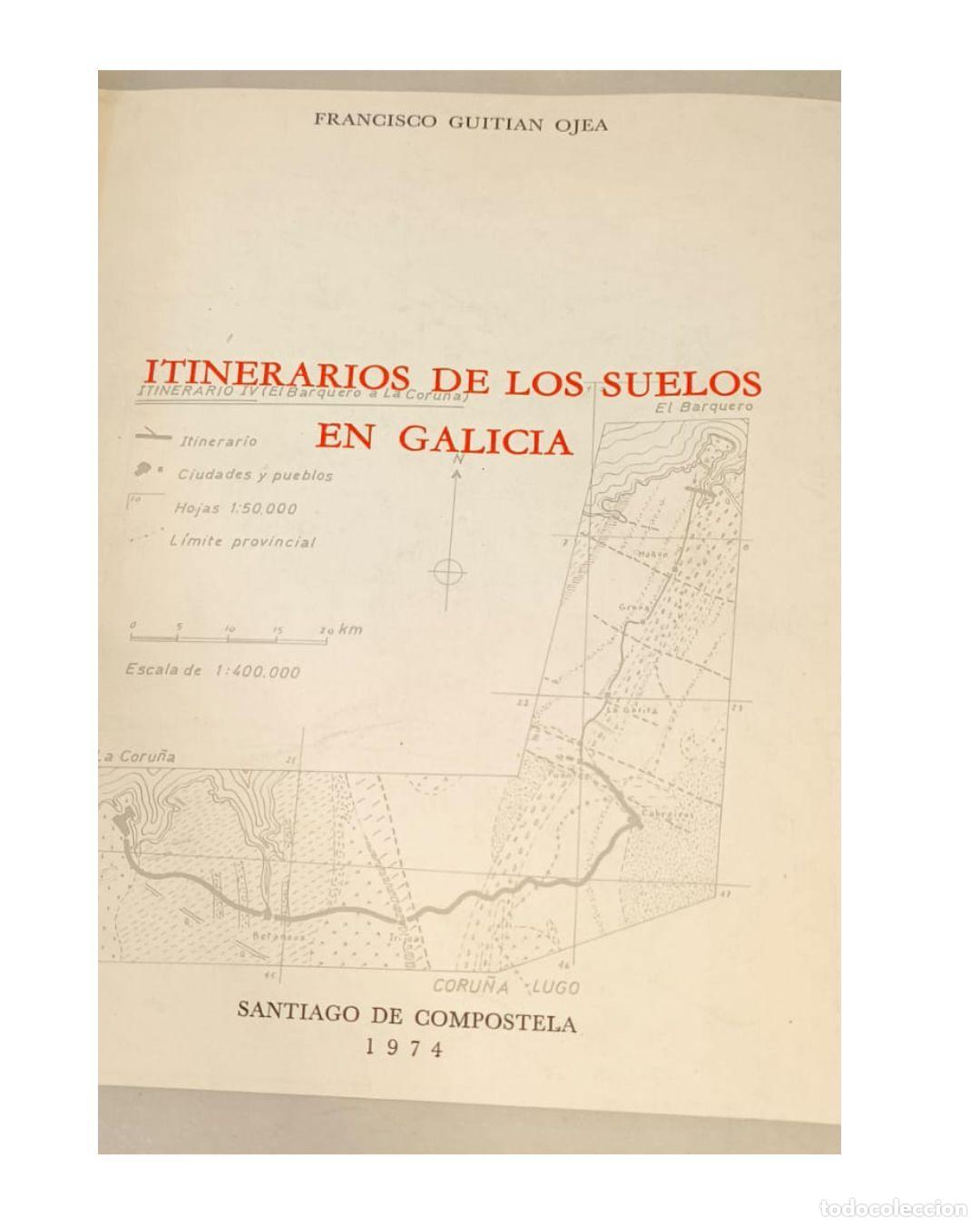 Libros: Itinerarios de los suelos en Galicia -