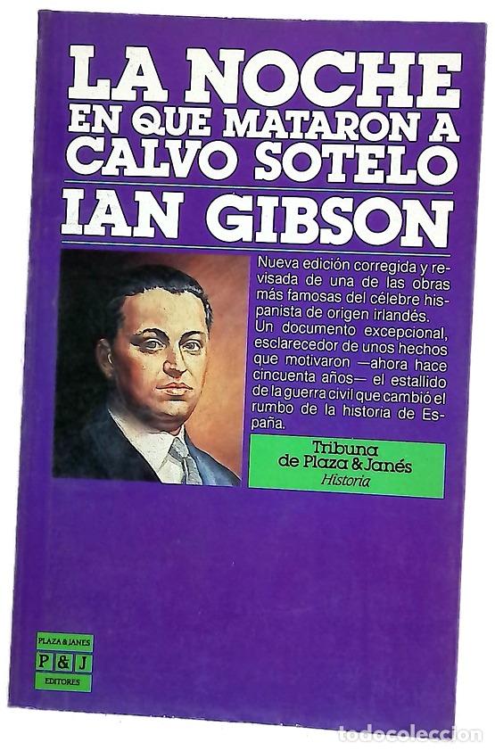 Libros: La noche en que mataron a Calvo Sotelo