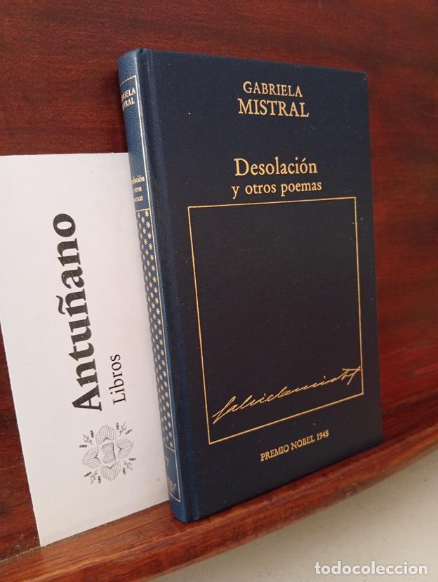 Libros: Desolaci&oacute;n y otros poemas