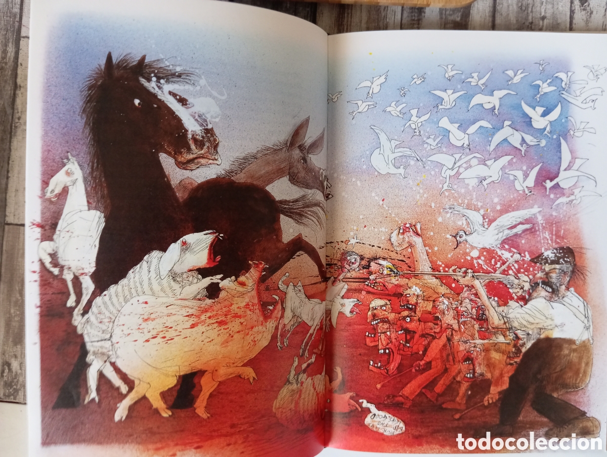 Libros: REBELION EN LA GRANJA ILUSTRADO RALPH STEAD - Foto 3