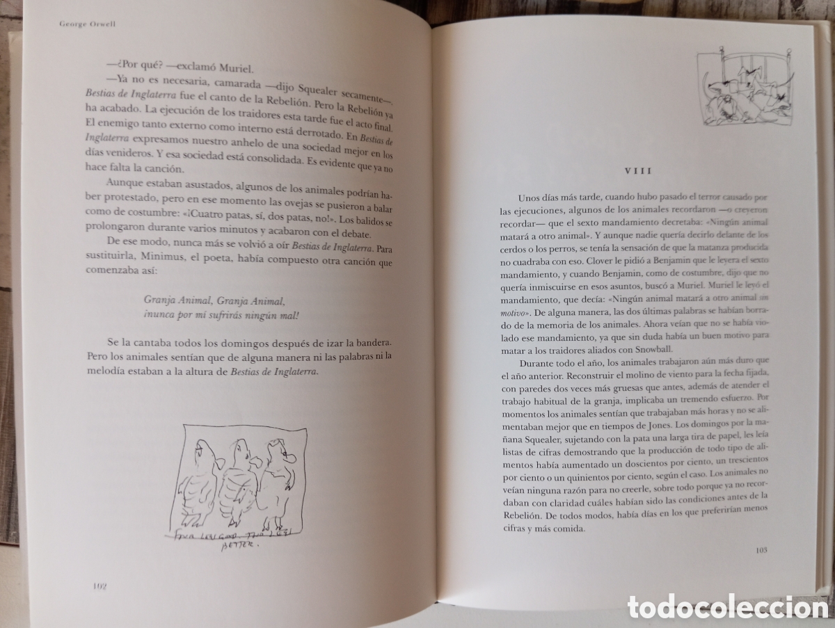 Libros: REBELION EN LA GRANJA ILUSTRADO RALPH STEAD - Foto 5