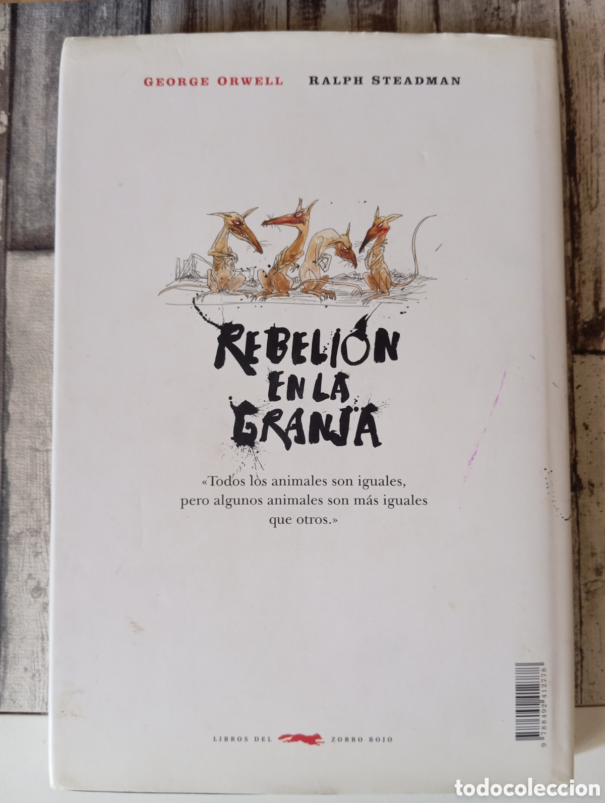 Libros: REBELION EN LA GRANJA ILUSTRADO RALPH STEAD - Foto 6