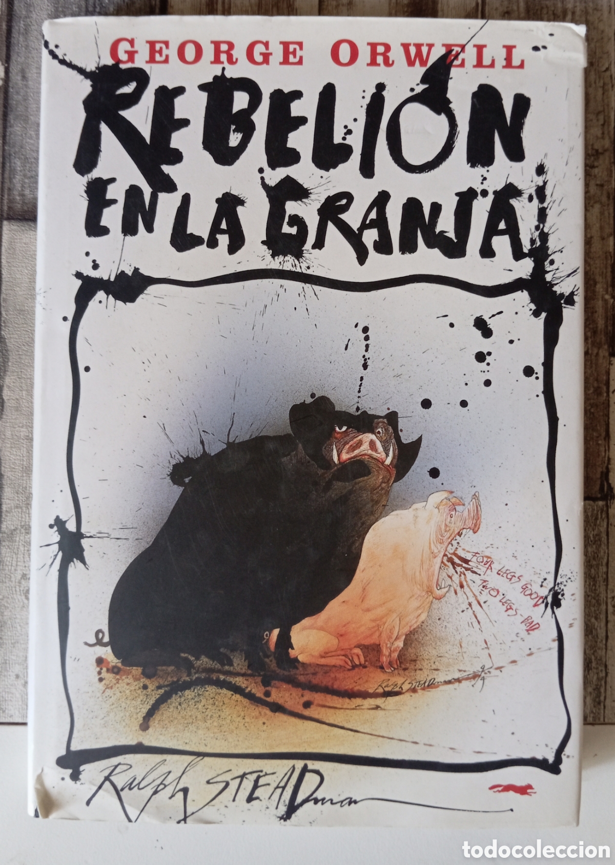 Libros: REBELION EN LA GRANJA ILUSTRADO RALPH STEAD - Foto 1