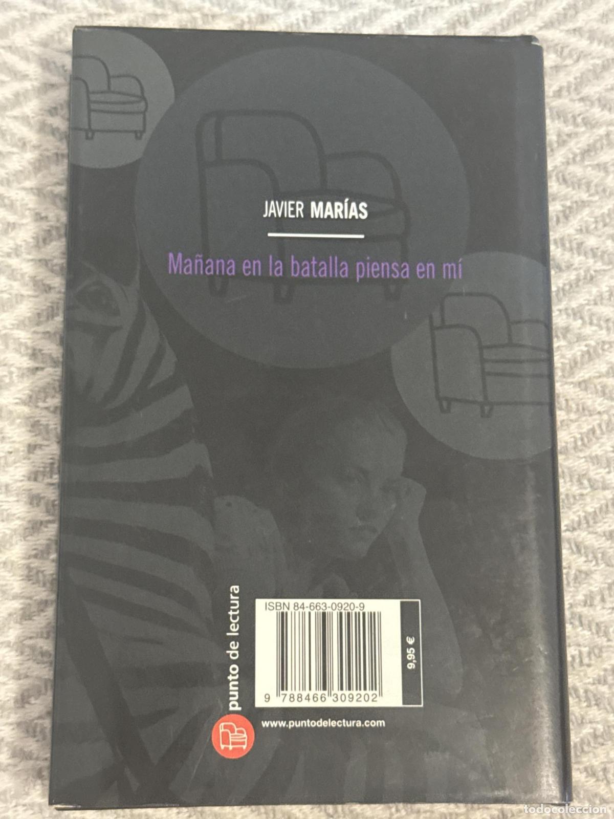 Libros: Ma&ntilde;ana en la batalla piensa en mi - Javier Mar&iacute;as - Foto 3