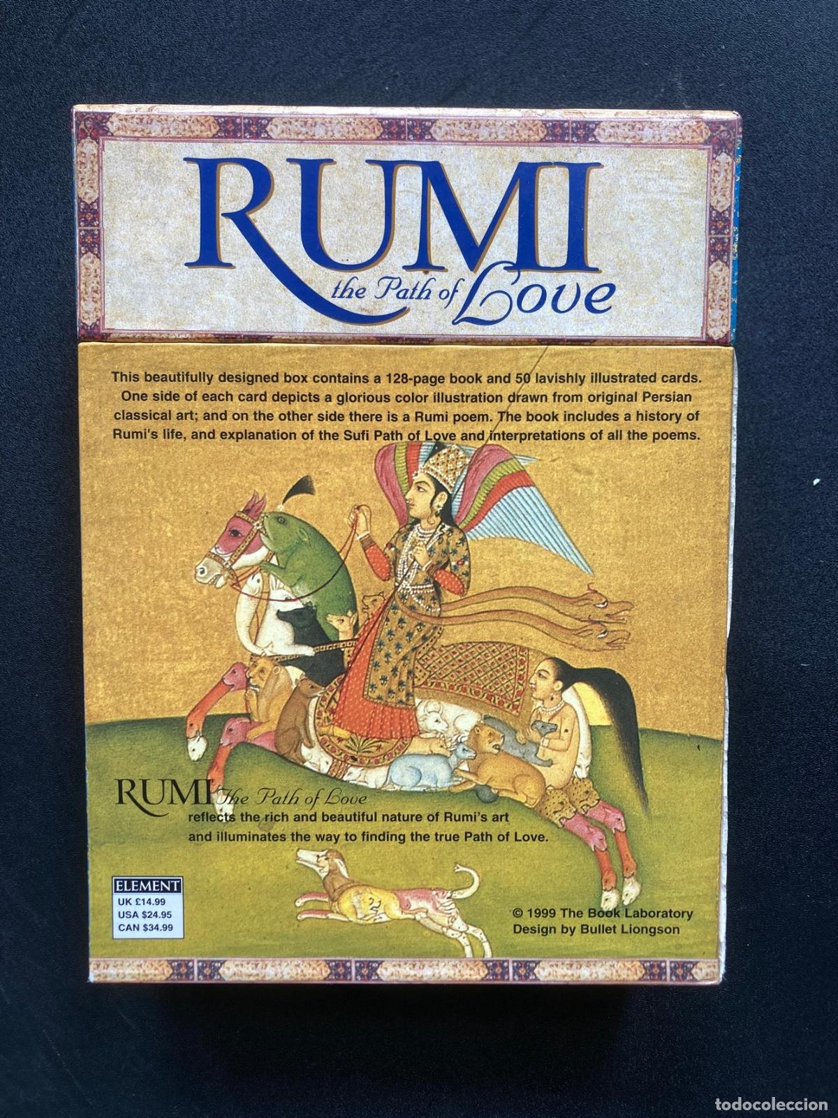Libros: Jelaluddin Rumi - The path of love (The Box Set; contains 50 cards pl