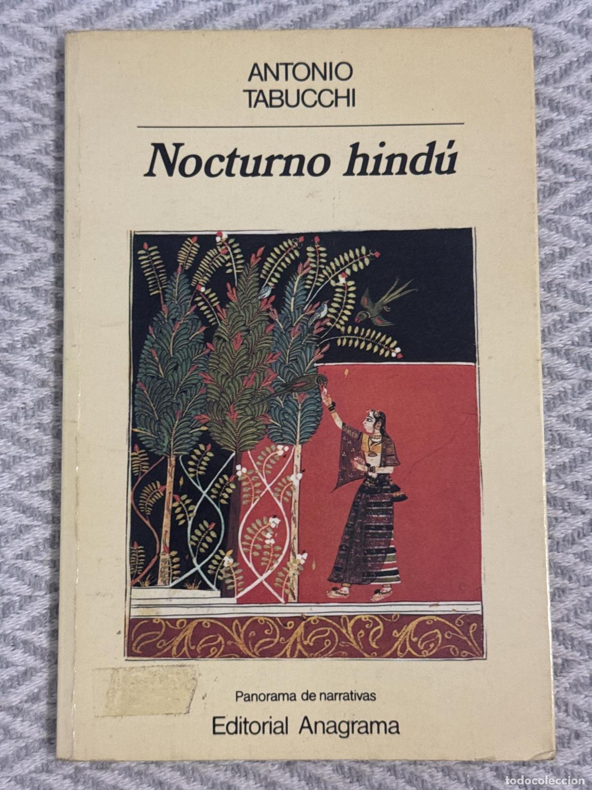 Libros: Nocturno hind&uacute; - Antonio Tabucchi