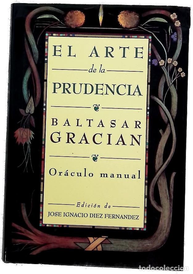 Libros: El arte de la prudencia or&aacute;culo manual