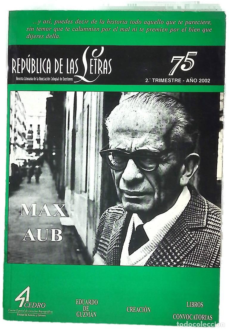 Libros: Rep&uacute;blica de las letras. - Asociaci&oacute;n Colegial de Escritores
