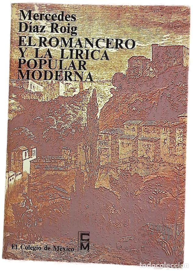 B&uuml;cher: El romancero y la l&iacute;rica popular moderna