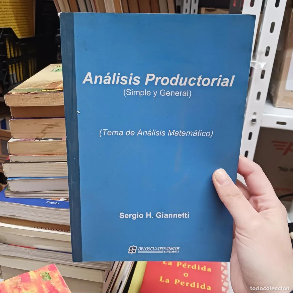 Livres: Analisis productorial - Sergio H. Giannetti