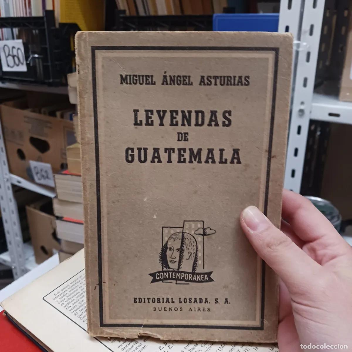 Livres: Leyendas de Guatemala (det.) - Miguel Angel Asturias