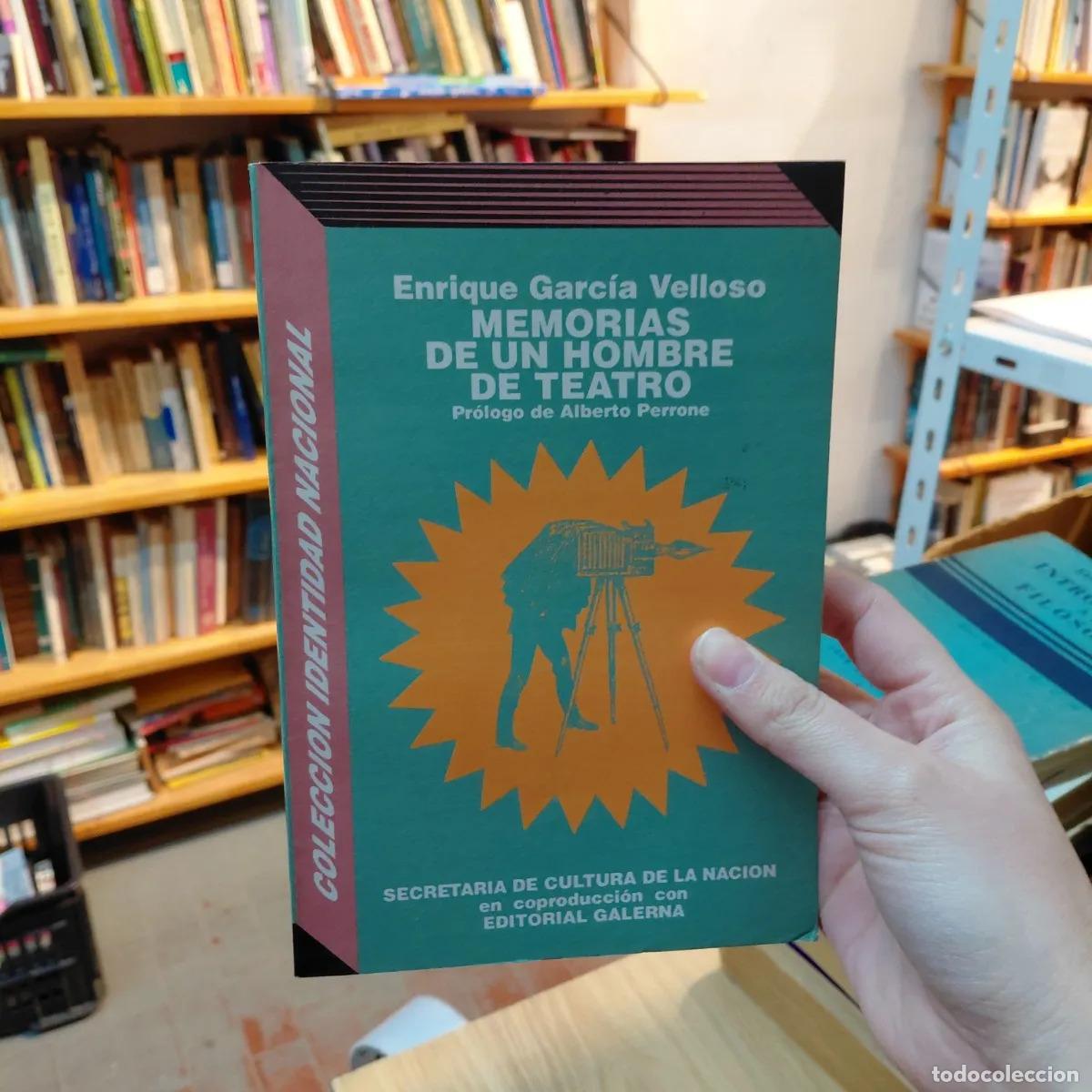 Livros em segunda m&atilde;o: Memorias de un hombre de teatro - Enrique Garcia Velloso