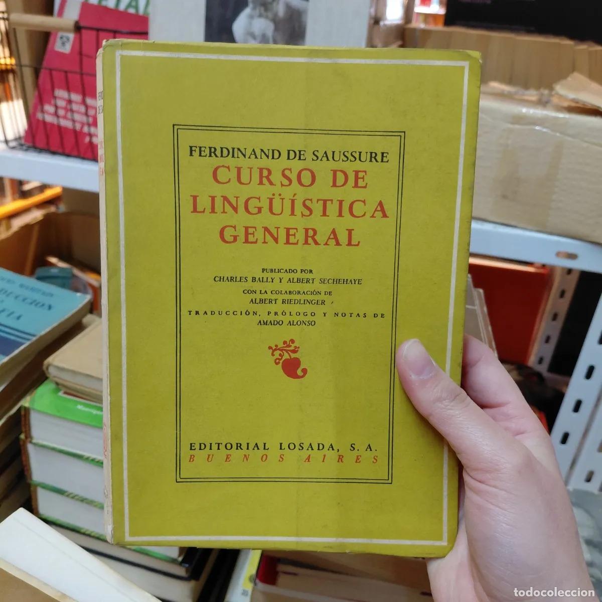 Livros em segunda m&atilde;o: Curso de linguistica general (det.) - Ferdinand de Saussure
