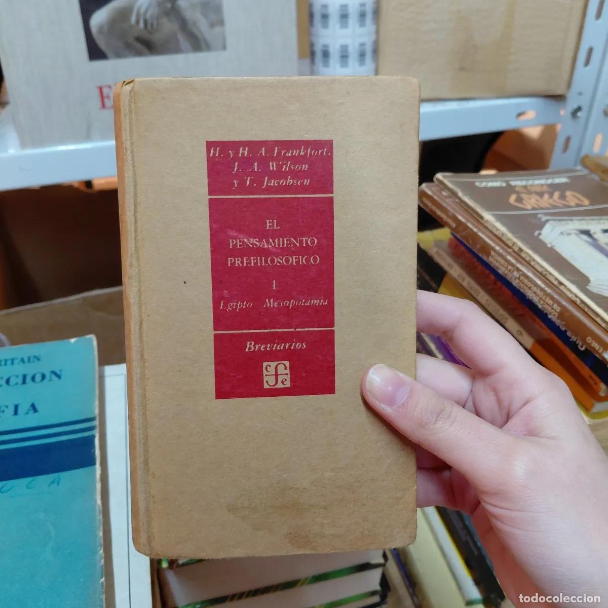 Livres: El pensamiento prefilosofico 1 - VVAA
