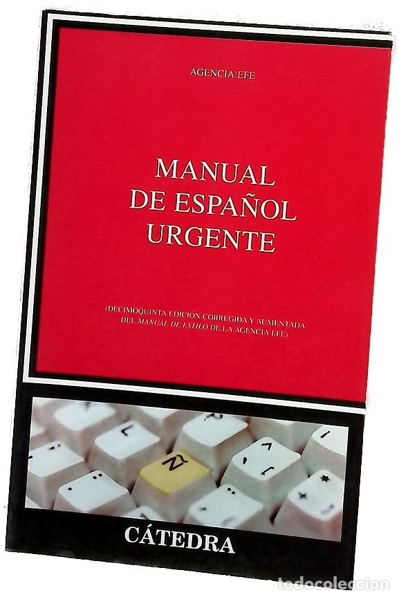 Libros: Manual de espa&ntilde;ol urgente
