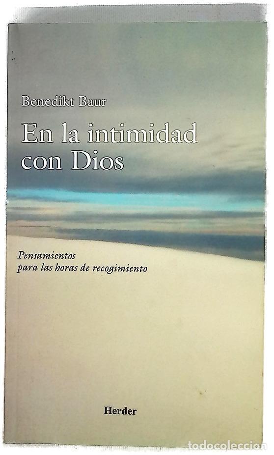 Libros: En la intimidad con Dios Pensamientos para las horas de recogimiento