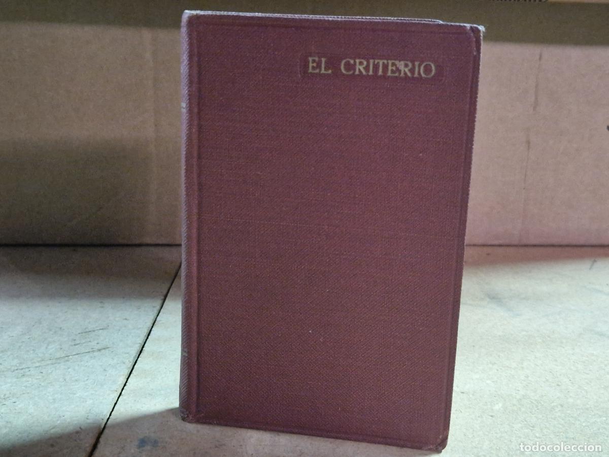 Livros em segunda m&atilde;o: LIBRO EL CRITERIO. EDITORIAL PLAZA