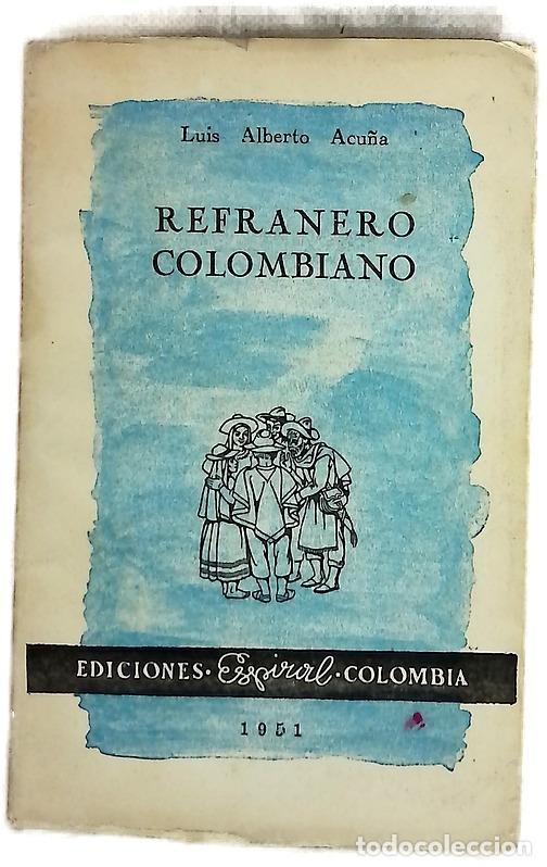 Livros em segunda m&atilde;o: Refranero colombiano - Acu&ntilde;a, Luis Alberto