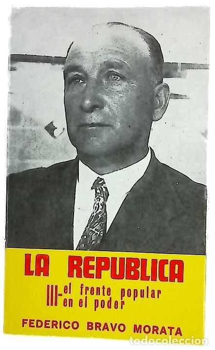Livros em segunda m&atilde;o: La Rep&uacute;blica III: El Frente Popular en el poder